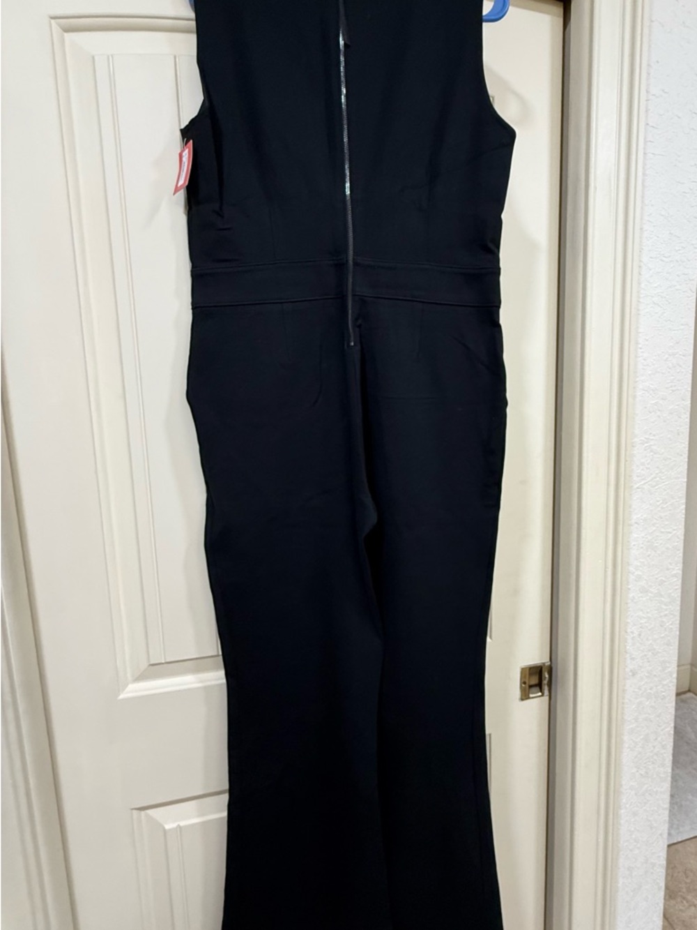 SPANX Black Sleeveless V-Neck Jumpsuit - Picture 5 of 5